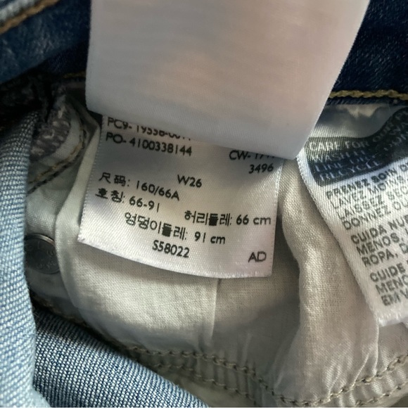 Levi’s 711 Skinny Jeans size 26 - Picture 5 of 13